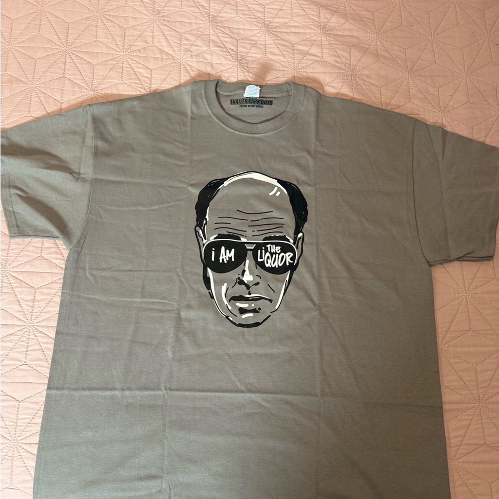 Amazon Tan Graphic Tee - I Am The Liquor
